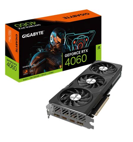 Видеокарта Gigabyte GeForce RTX 4060 GAMING OC 8G / 8GB / GDDR6 / 128bit