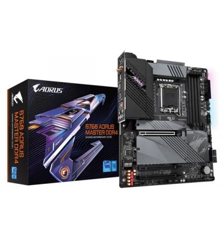 Материнская плата GIGABYTE B760 AORUS MASTER DDR4 / 1700 / B760 / DDR4 / ATX