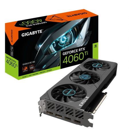 Видеокарта Gigabyte GeForce RTX 4060 Ti EAGLE OC/ 8GB/ GDDR6/ 128bit