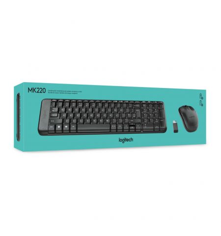 Беспроводная  Клавиатура с мышкой Logitech Combo MK220, USB Беспроводная  Клавиатура с мышкой Logitech Combo MK220, USB