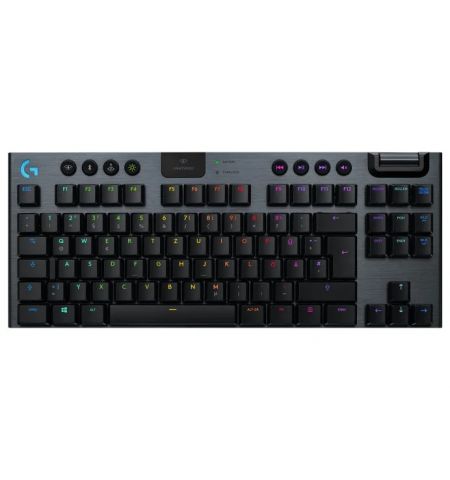 Игровая механическая клавиатура Logitech G915  TKL  / CARBON