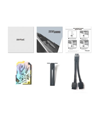 Видеокарта ZOTAC GeForce RTX 4070 SUPER Trinity Black Edition / 16GB / GDDR6X / 256bit