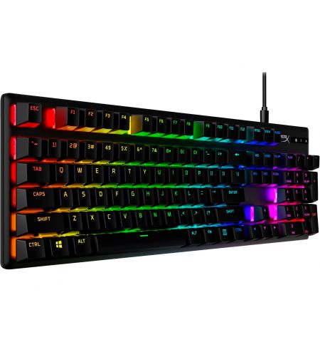 Клавиатура HYPERX Alloy Origins PBT HyperX Aqua - Tactile key switch [639N5AA#ABA]