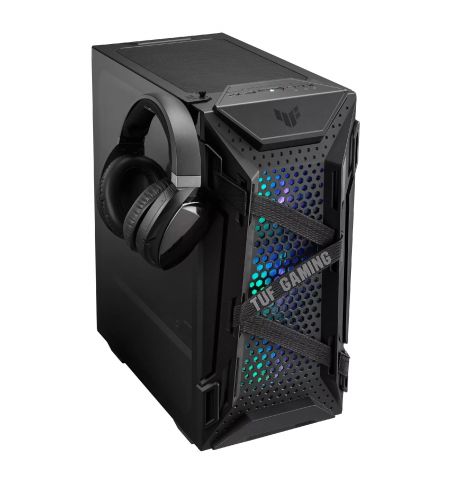 Корпус ASUS TUF GAMING GT301 / no PSU / 3x120mm ARGB fan+ 1x120mm fan / ATX / Black Корпус ASUS TUF GAMING GT301 / no PSU / 3x120mm ARGB fan+ 1x120mm fan / ATX / Black