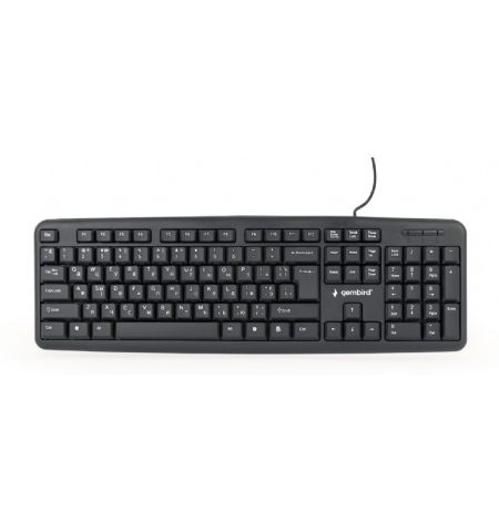 Клавиатура Gembird KB-U-103-UA, USB, Black