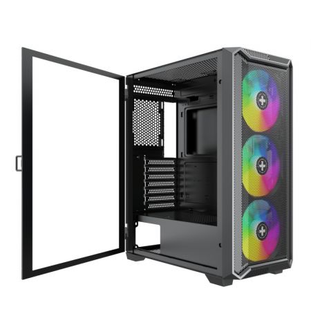 Корпус XILENCE XILENT BLADE II | X613.ARGB/ no PSU/ Side panel/ ATX/ Black Корпус XILENCE XILENT BLADE II | X613.ARGB/ no PSU/ Side panel/ ATX/ Black