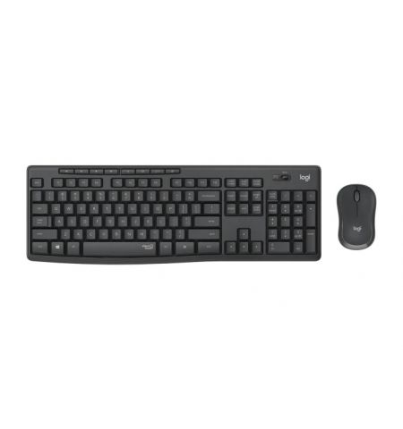 Беспроводная Клавиатура и мышка Logitech MK295 Silent, Graphite