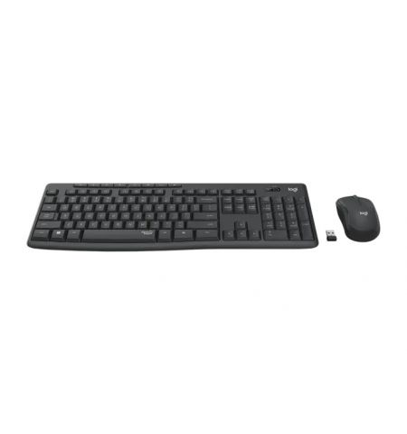 Беспроводная Клавиатура и мышка Logitech MK295 Silent, Graphite