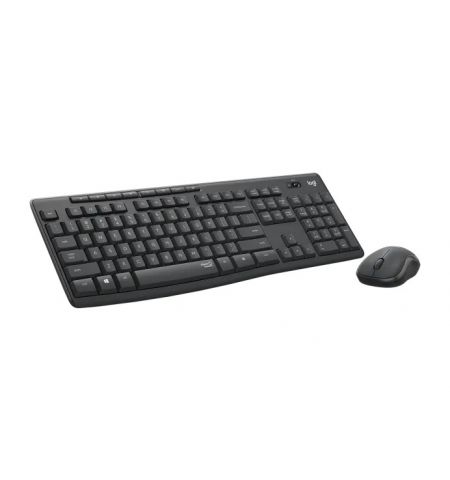 Беспроводная Клавиатура и мышка Logitech MK295 Silent, Graphite