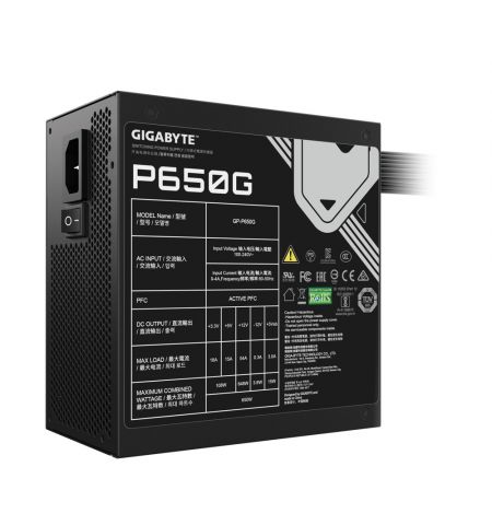Блок питания 650W GIGABYTE GP-P650G Блок питания 650W GIGABYTE GP-P650G