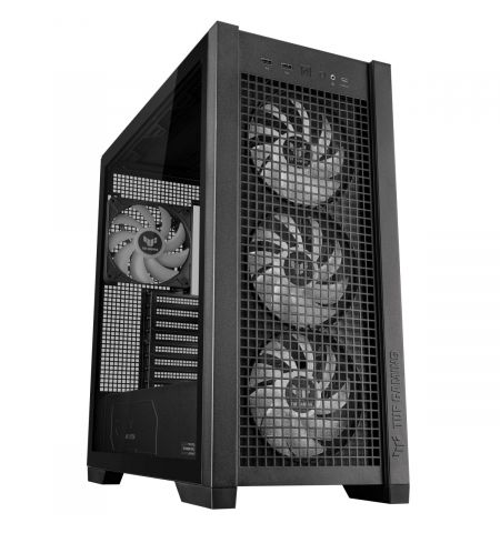 Корпус ASUS TUF Gaming GT302 ARGB/ no PSU / 4x140mm ARGB fan/ EATX/ Black Корпус ASUS TUF Gaming GT302 ARGB/ no PSU / 4x140mm ARGB fan/ EATX/ Black