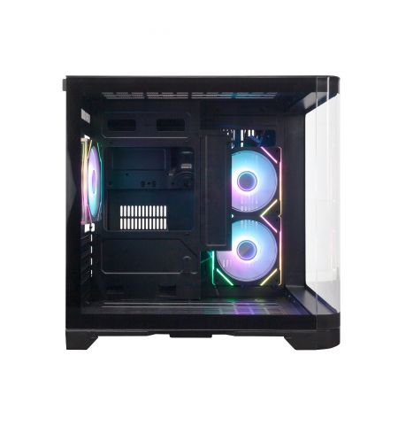 Игровой корпус 1STPLAYER UV5 / no PSU / Side-Window / 3x120mm / mATX / Black Игровой корпус 1STPLAYER UV5 / no PSU / Side-Window / 3x120mm / mATX / Black