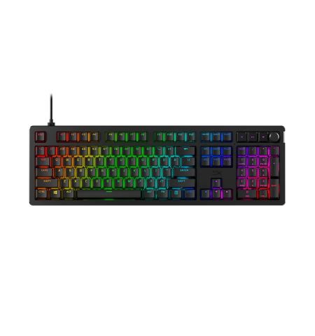 Клавиатура HYPERX Alloy Rise RGB, HyperX Linear switches, [7G7A3AA#ABA]