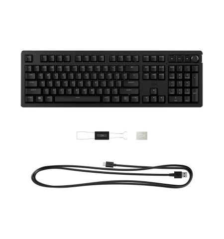 Клавиатура HYPERX Alloy Rise RGB, HyperX Linear switches, [7G7A3AA#ABA]