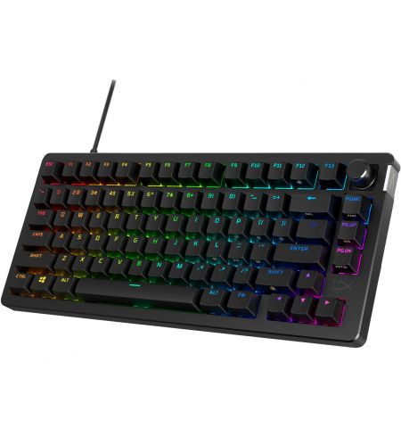Клавиатура HYPERX Alloy Rise 75 RGB, HyperX Linear switches, [7G7A4AA#ABA]
