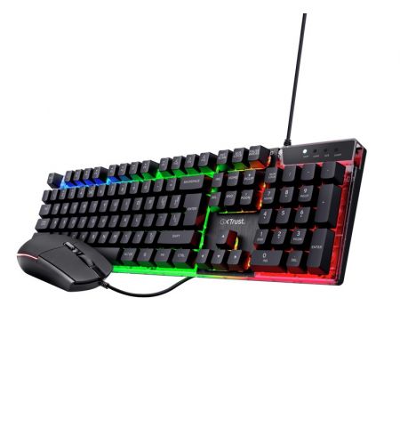 Игровая клавиатура Trust GXT 838 Azor, USB, Black