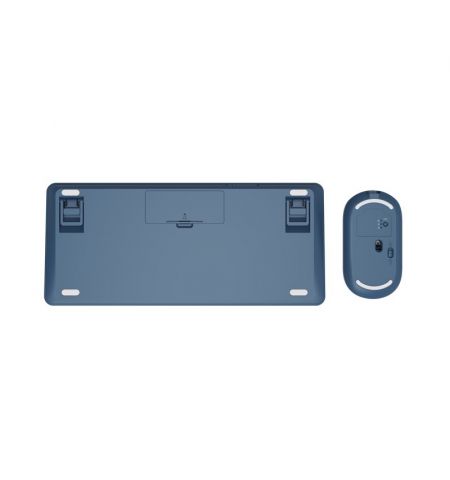 Беспроводная клавиатура и мышьTrust  Lyra Multi-Device / BT5.0 / Blue Беспроводная клавиатура и мышьTrust  Lyra Multi-Device / BT5.0 / Blue