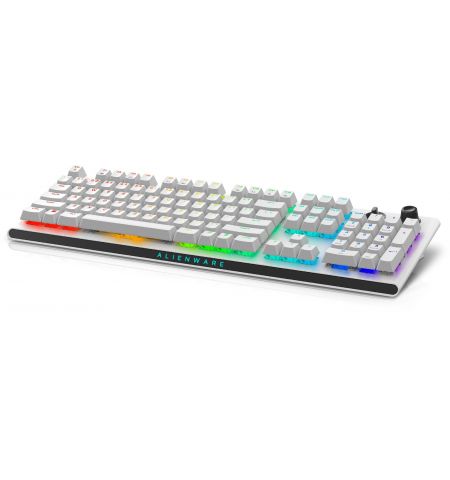 Трехрежимная беспроводная игровая клавиатура Dell Alienware AW920K / CHERRY MX Red/ Lunar Light Трехрежимная беспроводная игровая клавиатура Dell Alienware AW920K / CHERRY MX Red/ Lunar Light