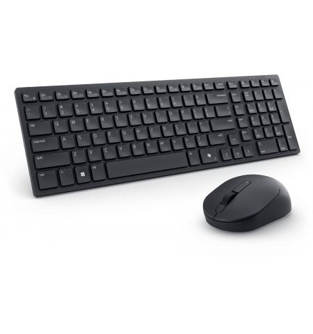 Бесшумная клавиатура и мышь Dell KM555 / Black