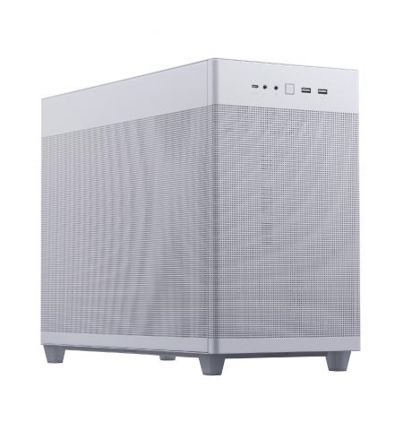 Корпус ASUS  PRIME AP201 MESH WHITE  / w/oPSU / 1x120mm / mATX / White