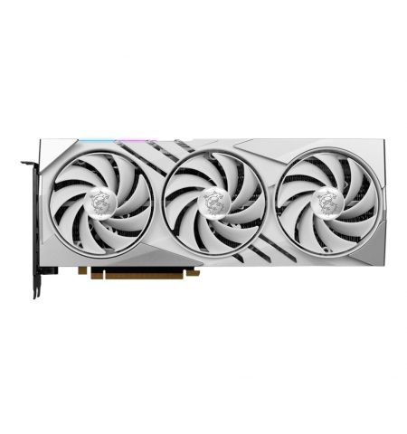 Видеокарта MSI GeForce RTX 4070 Ti SUPER GAMING X SLIM WHITE / 16GB / GDDR6X / 256bit