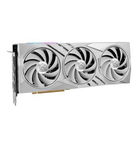 Видеокарта MSI GeForce RTX 4070 Ti SUPER GAMING X SLIM WHITE / 16GB / GDDR6X / 256bit