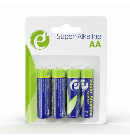 Gembird  Alcaline Battery AA, 4pcs, Blister pack