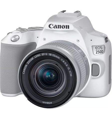 DSLR Camera CANON EOS 250D 18-55 f/3.5-5.6 IS STM White (3458C003)