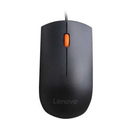 Мышь Lenovo 300/ USB/ 1600dpi/ Optical/ Black