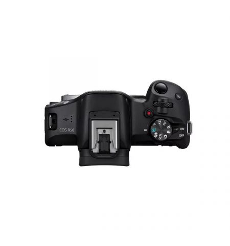 Безерккальная камера CANON EOS R50 + RF-S 18-45 f/4.5-6.3 IS STM Black  (5811C033) Безерккальная камера CANON EOS R50 + RF-S 18-45 f/4.5-6.3 IS STM Black  (5811C033)