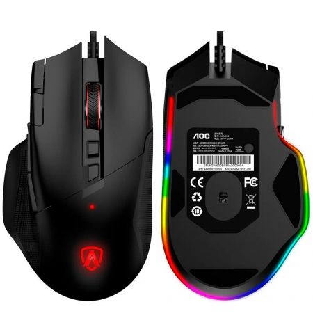 Игровая мышь AOC AGM600B, USB, Black Игровая мышь AOC AGM600B, USB, Black