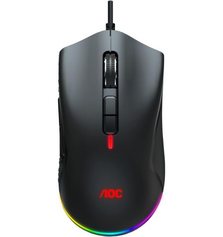 Игровая мышь AOC GM530B, USB, Black