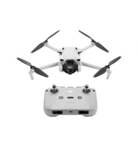 Дрон DJI Mini 3 (949417) / Portable Drone, RC, 12MP photo, 4K 30fps/FHD 60fps camera with gimbal, max. 4000m height / 57.6kmph speed, max. flight time 34min, Battery 2453 mAh, 248g