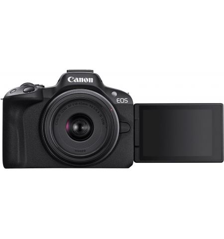 Безерккальная камера CANON EOS R50 + RF-S 18-45 f/4.5-6.3 IS STM + RF-S 55-210 f/5.0-7.1 IS STM Black  (5811C034) Безерккальная камера CANON EOS R50 + RF-S 18-45 f/4.5-6.3 IS STM + RF-S 55-210 f/5.0-7.1 IS STM Black  (5811C034)