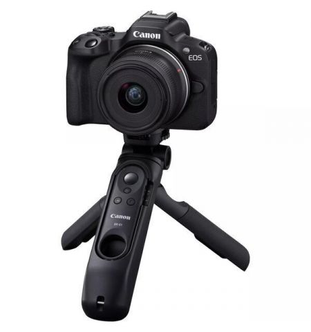 Безерккальная камера Canon EOS R50 18-45 Content Creator Kit (камера+объектив+микрофон+штатив+карта памяти) (5811C036) Безерккальная камера Canon EOS R50 18-45 Content Creator Kit (камера+объектив+микрофон+штатив+карта памяти) (5811C036)