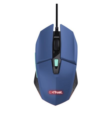 Игровая мышь Trust GXT 109B FELOX, USB, Blue