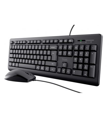 Клавиатура и мышка Trust Primo, USB, Black Клавиатура и мышка Trust Primo, USB, Black