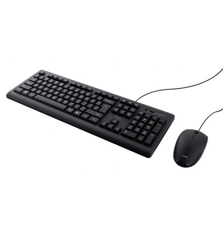 Клавиатура и мышка Trust Primo, USB, Black Клавиатура и мышка Trust Primo, USB, Black