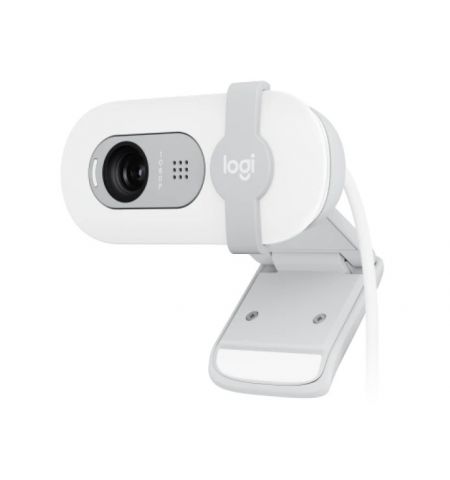 Веб-камера Logitech Brio 100 / 1080p/30fps / privacy shutter / mic / USB-A / Off-White