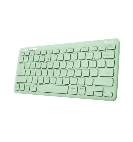 Компастная Беспроводная клавиатура Trust  Lyra / BT5.0 / Green Компастная Беспроводная клавиатура Trust  Lyra / BT5.0 / Green