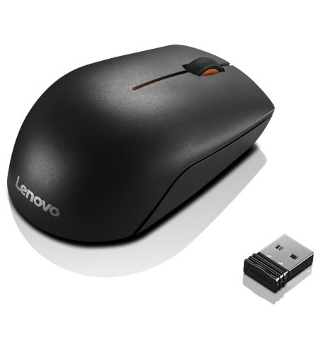 Беспроводная мышь Lenovo 300/ Nano Receiver/ 1000dpi/ Optical/ Black Беспроводная мышь Lenovo 300/ Nano Receiver/ 1000dpi/ Optical/ Black