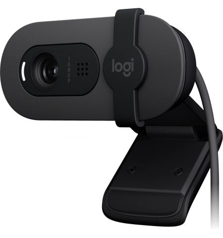 Веб-камера Logitech Brio 100 / 1080p/30fps / privacy shutter / mic / USB-A / Graphit