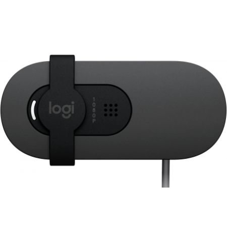 Веб-камера Logitech Brio 100 / 1080p/30fps / privacy shutter / mic / USB-A / Graphit