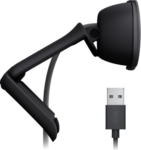 Веб-камера Logitech Brio 100 / 1080p/30fps / privacy shutter / mic / USB-A / Graphit
