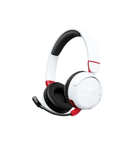 Беспроводные наушники HyperX Cloud Mini, White/Red, [7G8F2AA]