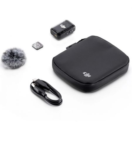 Передатчик радиосистемы DJI Mic 2 Transmitter Shadow Black (CP.RN.00000328.01)