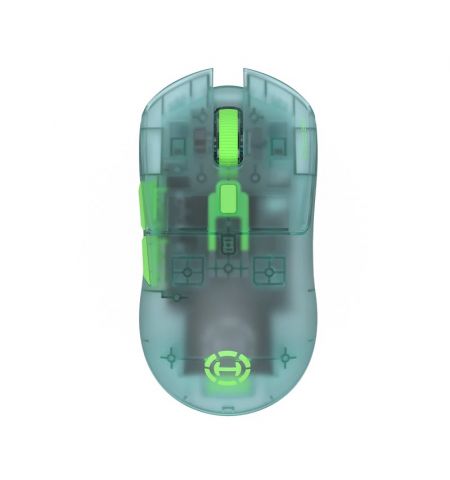 Трехрежимная беспроводная игровая мышь Edifier HECATE G3M PRO Transparent Green