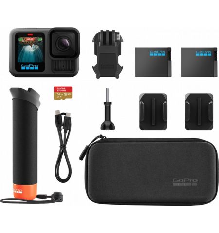 Экшн камера GoPro HERO 13 Black + Battery + SD Card 64GB + Handler (CHDRB-131-RW) Экшн камера GoPro HERO 13 Black + Battery + SD Card 64GB + Handler (CHDRB-131-RW)