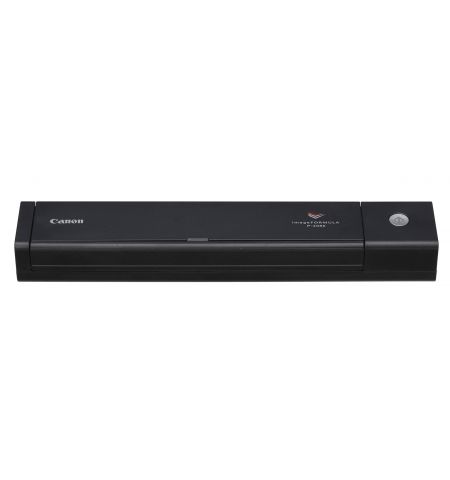 Document Scanner Canon P-208II (9704B003) USB, ADF (10 sheets - 50-80g/m2), 3-colour (RGB) LED, CMOS CIS 2 Line Sensor, Front/ Back/ Duplex, B&W 8ppm/16ipm - colour 8ppm/16ipm, 600x600dpi, 24-bit colour, Daily Duty Cycle: 100 scans/day, USB 2.0, W0.6kg