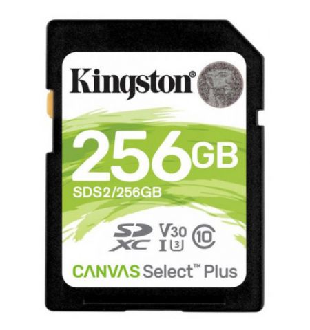 Карта памяти SD Kingston Canvas Select Plus V10/ 100MBps/ 256GB